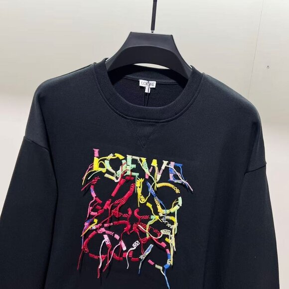 Loewe Cotton Crew Neck Sweatshirt - Picture 3 of 9